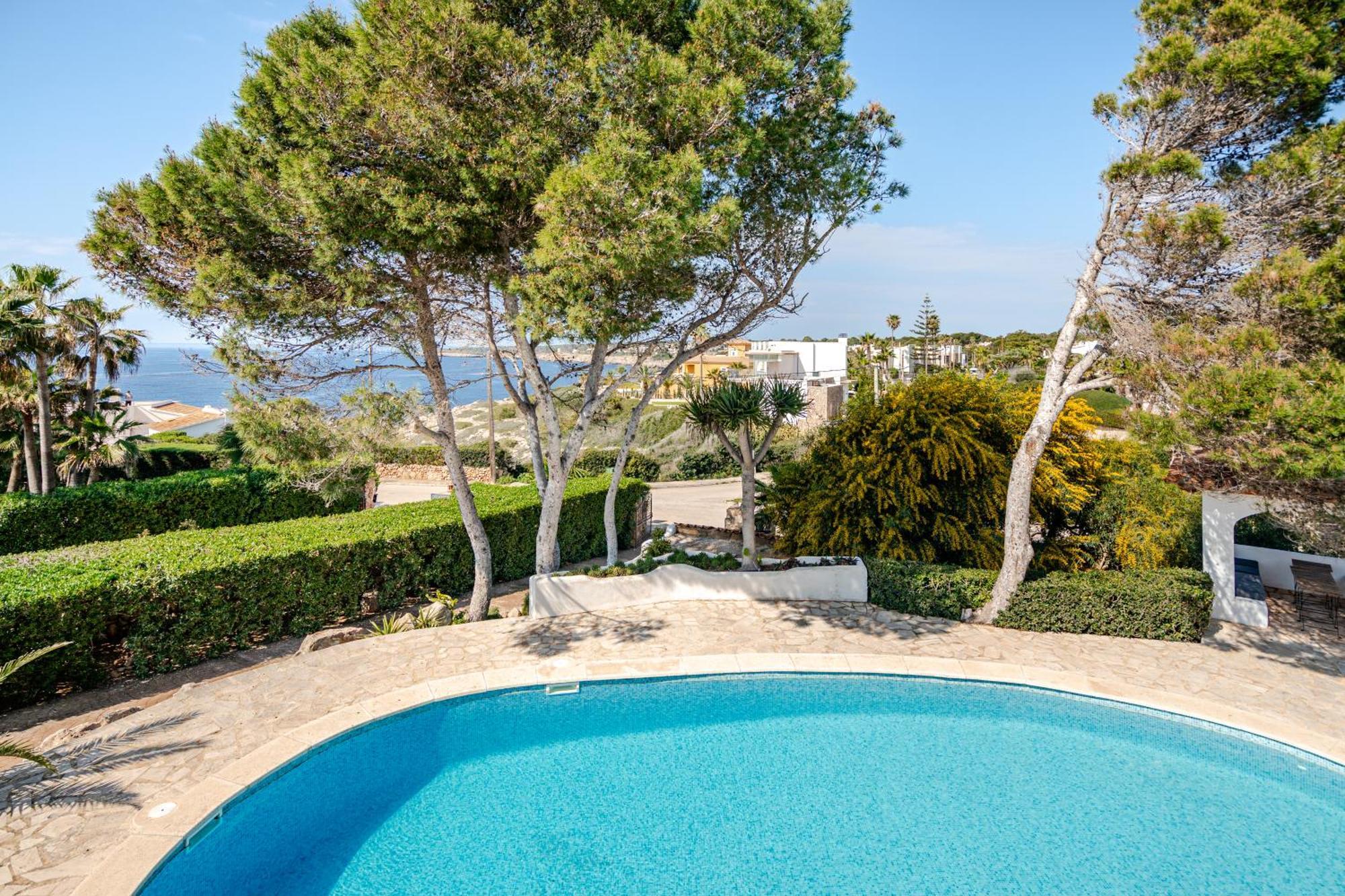 Gigantische Villa Mit Meerblick, Panoramablick & Pool-Oase Cala Pi (Mallorca) Exterior foto